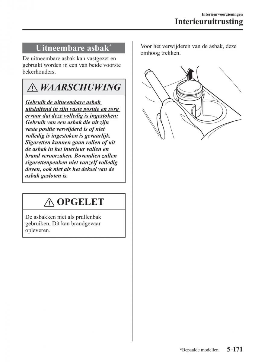 Mazda 3 III handleiding / page 537