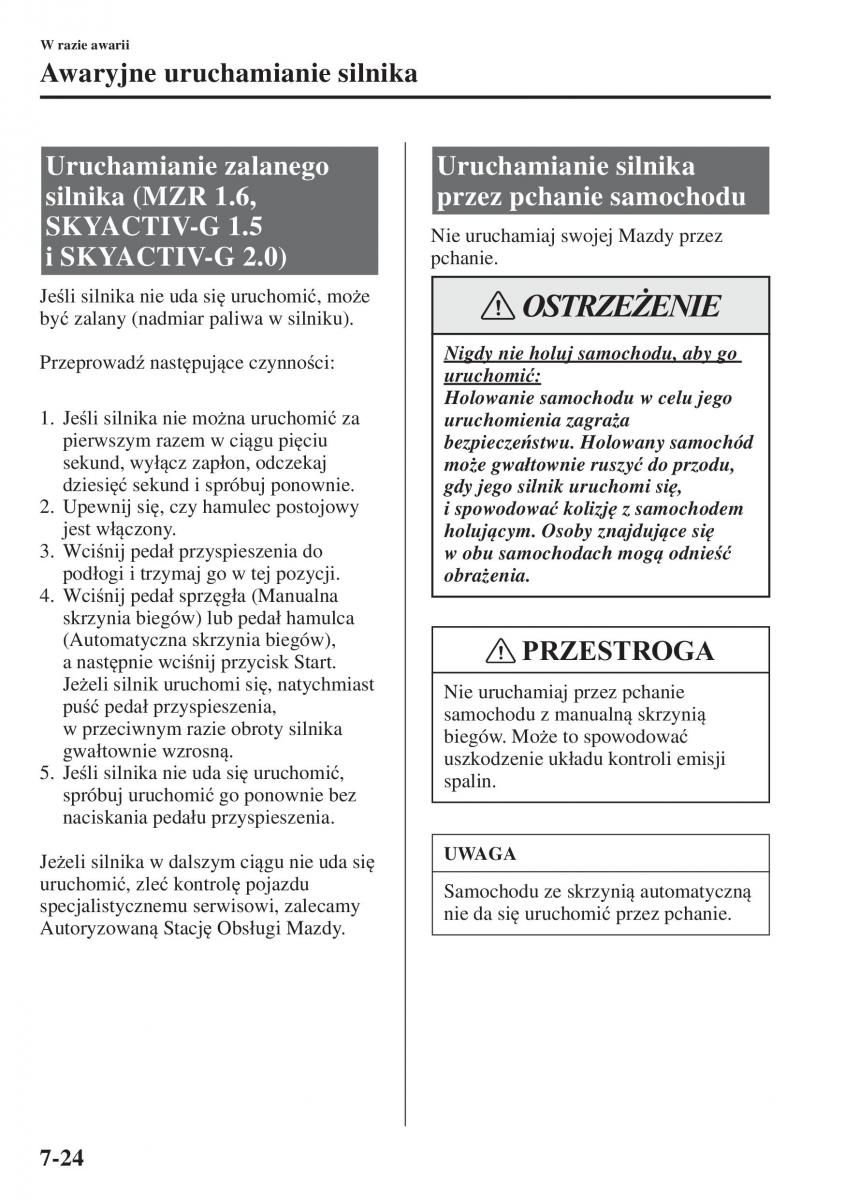 Mazda 3 III instrukcja obslugi / page 600