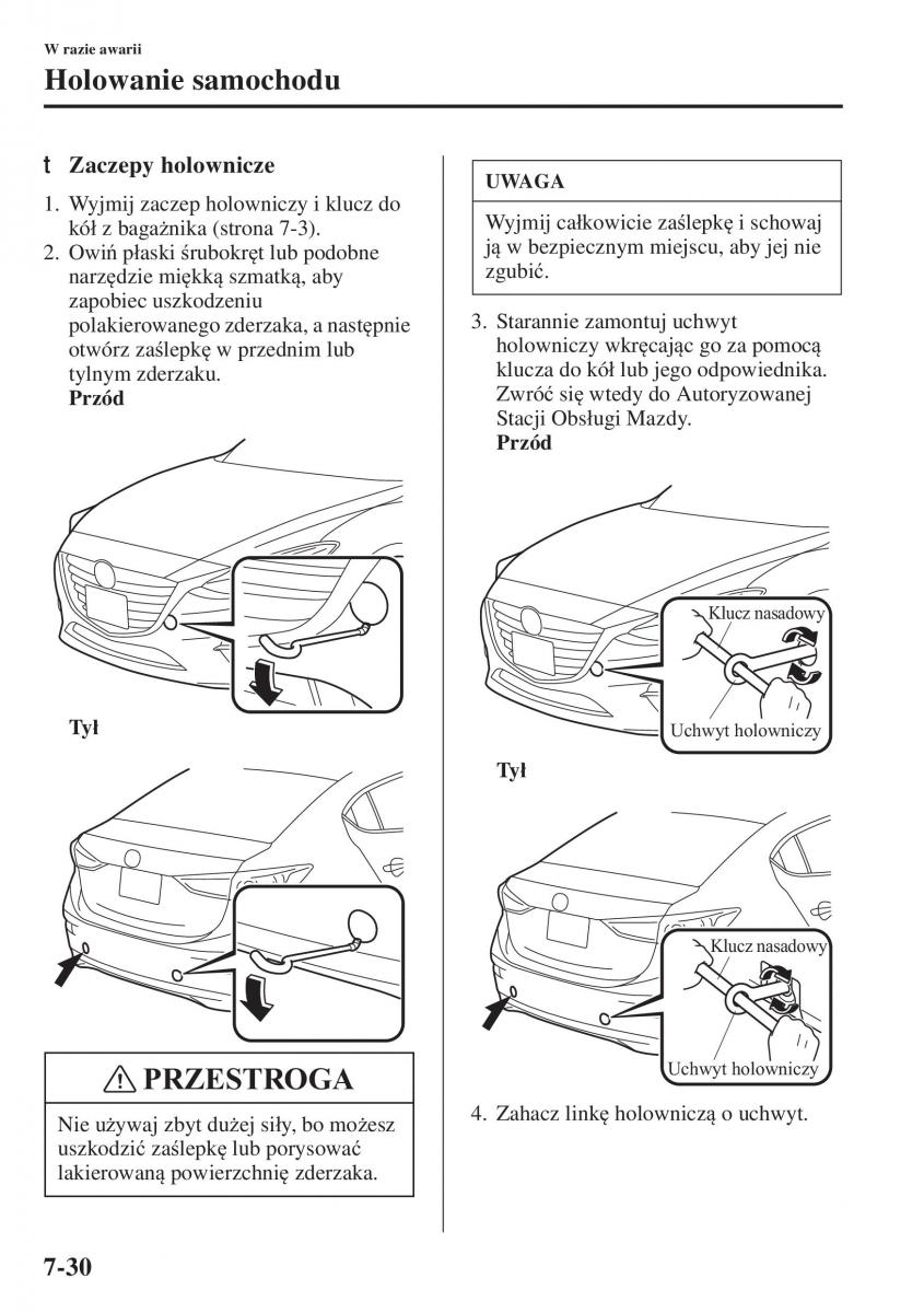 Mazda 3 III instrukcja obslugi / page 606