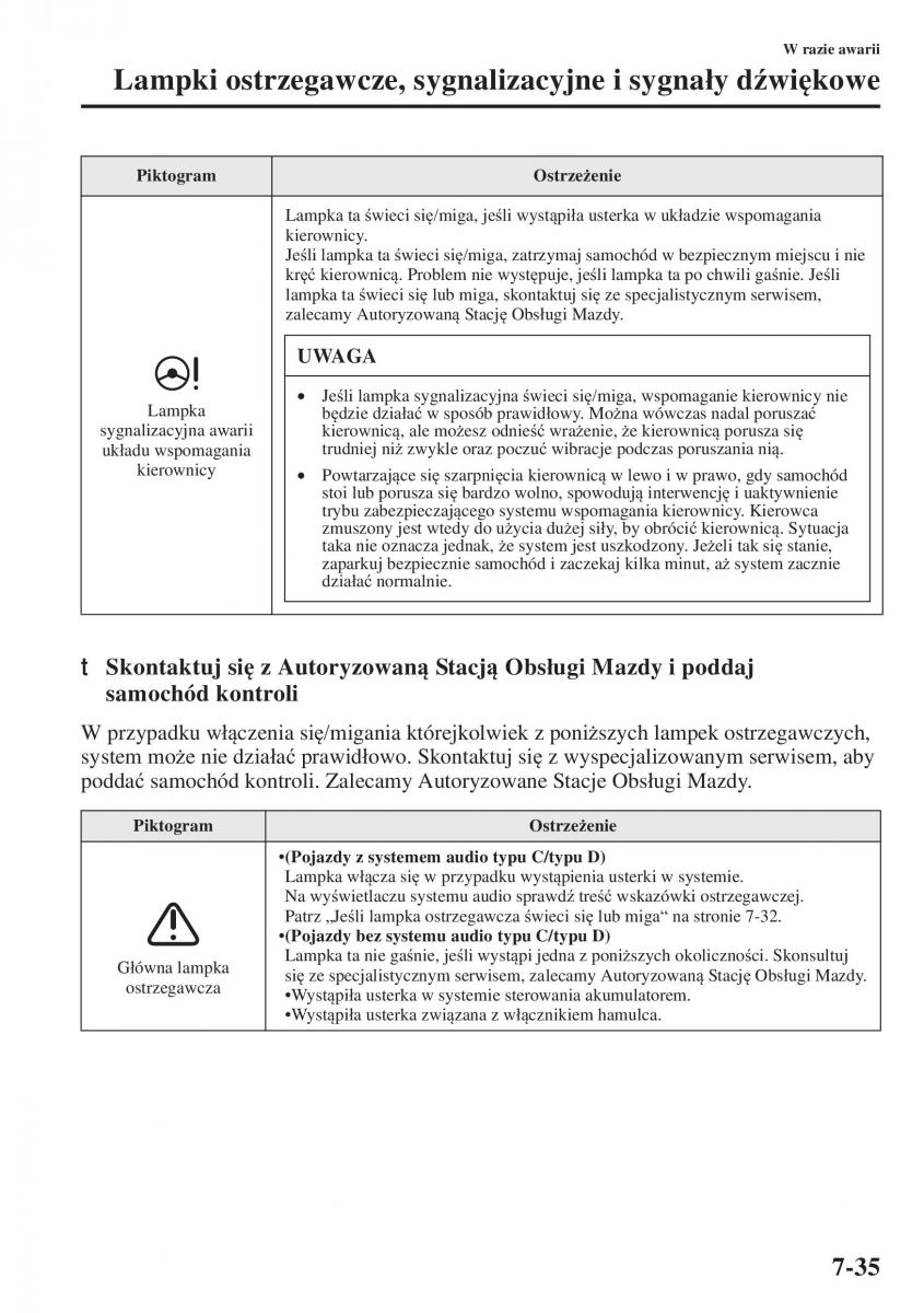 Mazda 3 III instrukcja obslugi / page 611