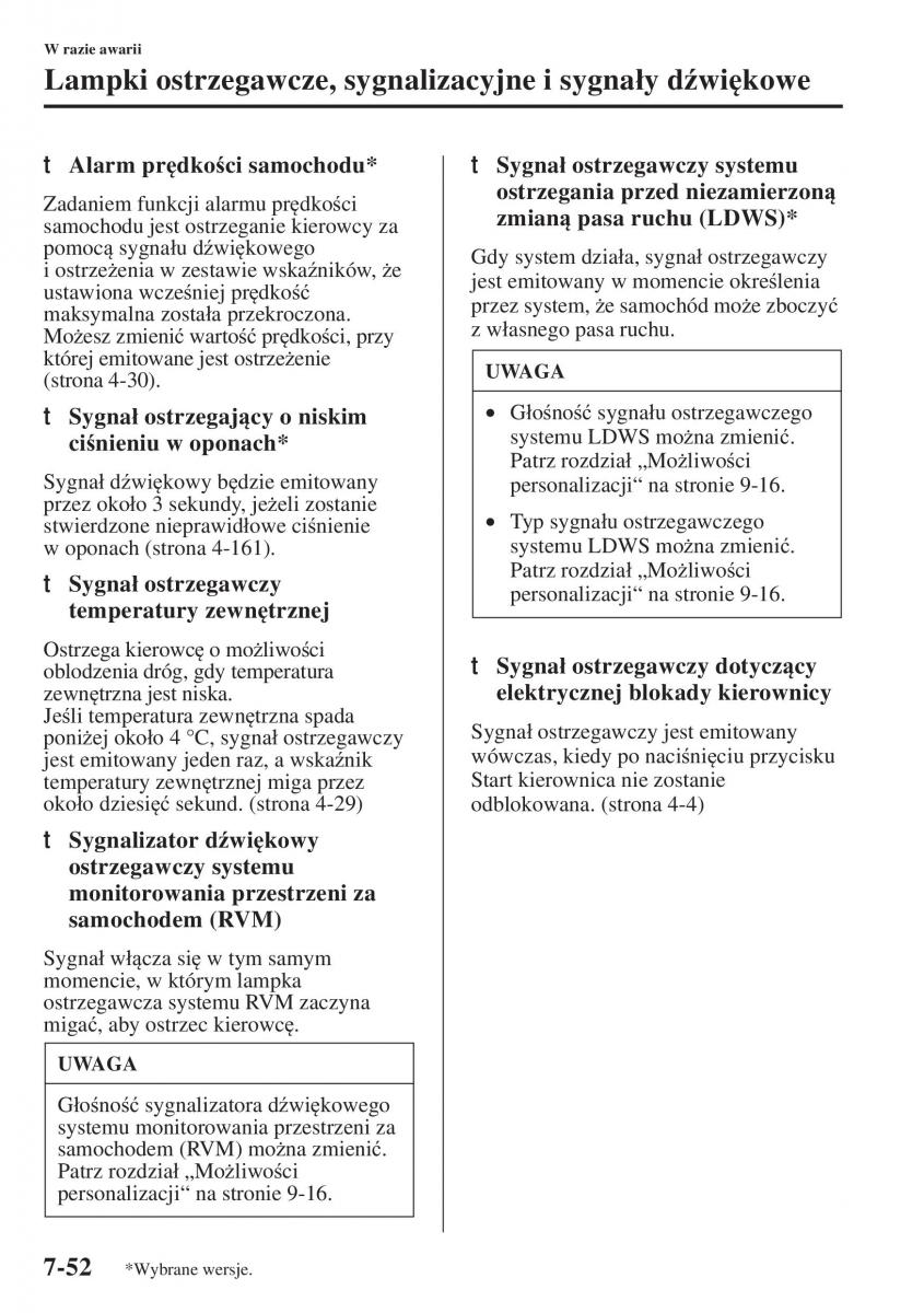 Mazda 3 III instrukcja obslugi / page 628