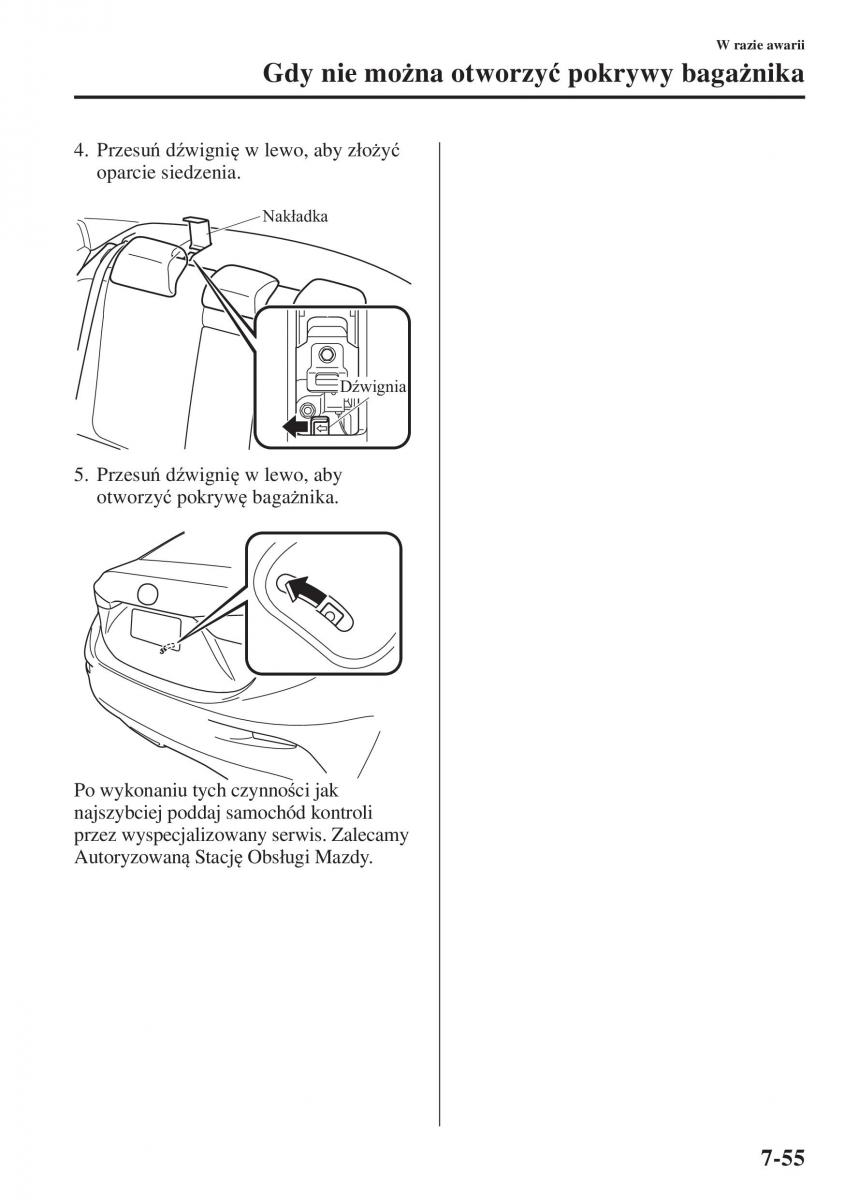 Mazda 3 III instrukcja obslugi / page 631