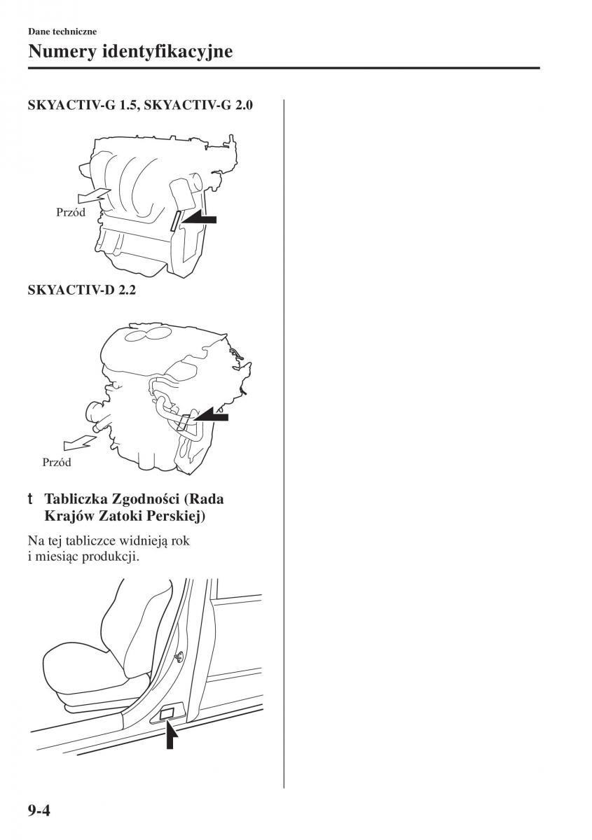 Mazda 3 III instrukcja obslugi / page 658