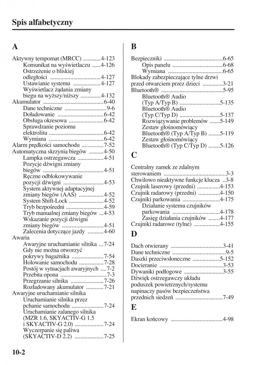 Mazda 3 III instrukcja obslugi / page 678