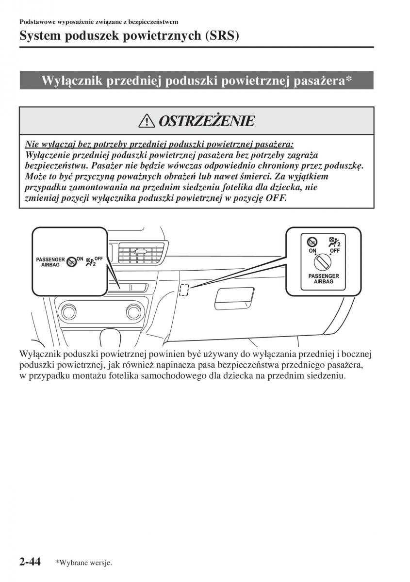 Mazda 3 III instrukcja obslugi / page 68