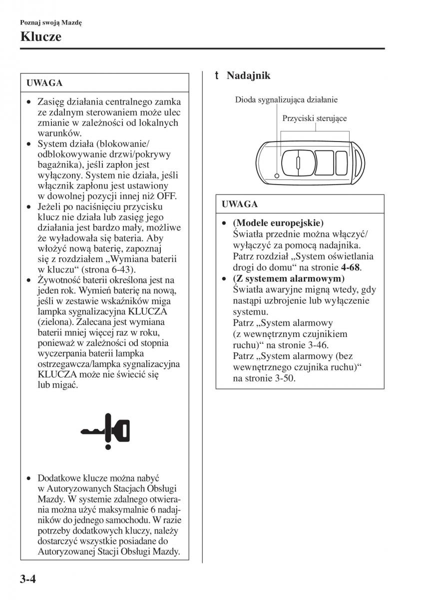 Mazda 3 III instrukcja obslugi / page 82