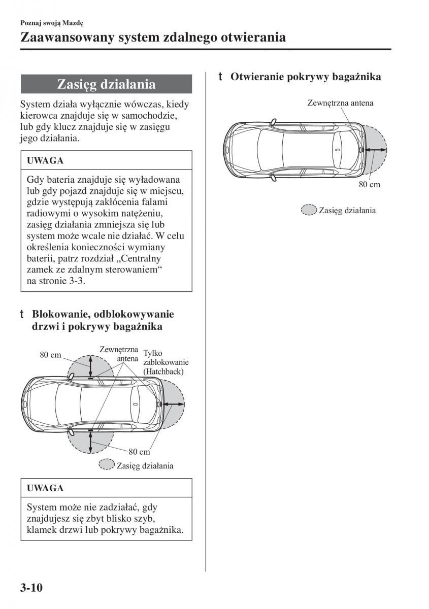 Mazda 3 III instrukcja obslugi / page 88