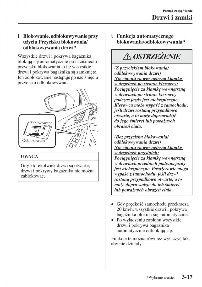 Mazda 3 III instrukcja obslugi / page 95