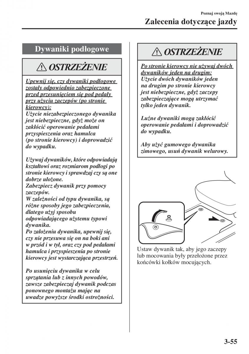 Mazda 3 III instrukcja obslugi / page 133