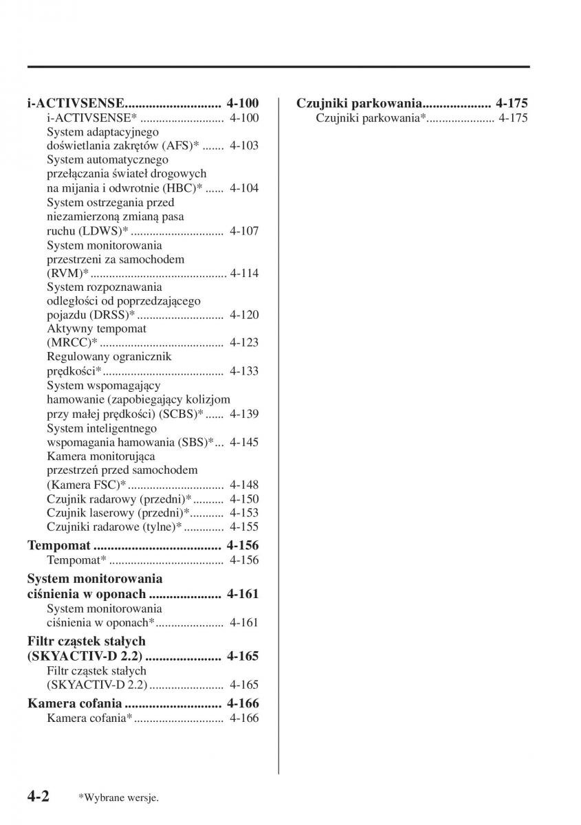 Mazda 3 III instrukcja obslugi / page 152