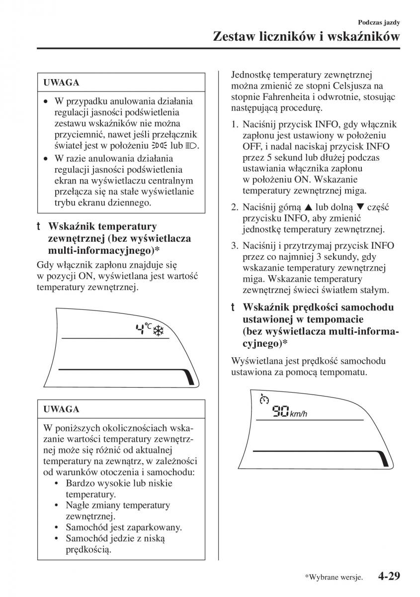 Mazda 3 III instrukcja obslugi / page 179