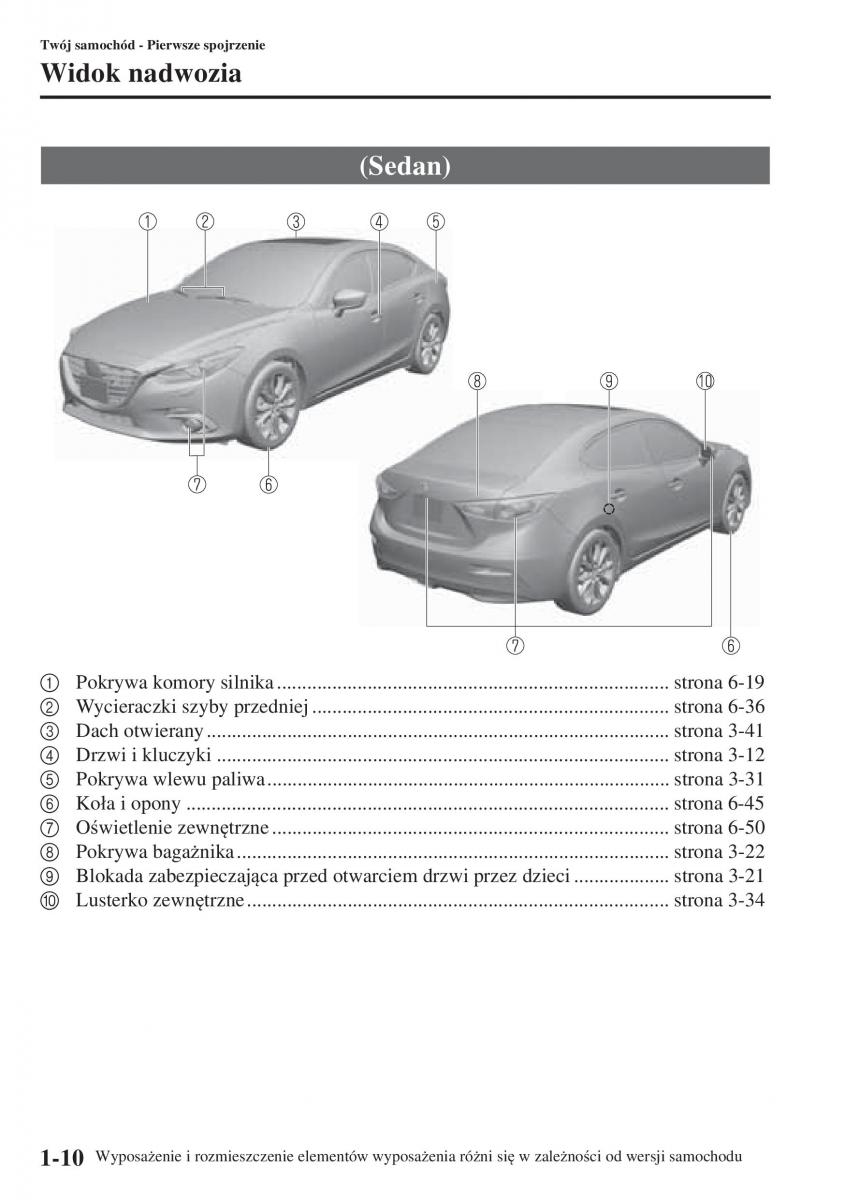 Mazda 3 III instrukcja obslugi / page 22