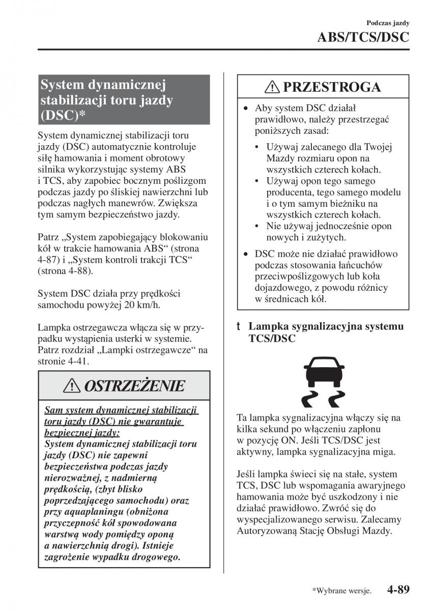 Mazda 3 III instrukcja obslugi / page 239