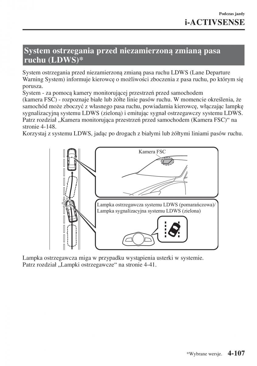 Mazda 3 III instrukcja obslugi / page 257