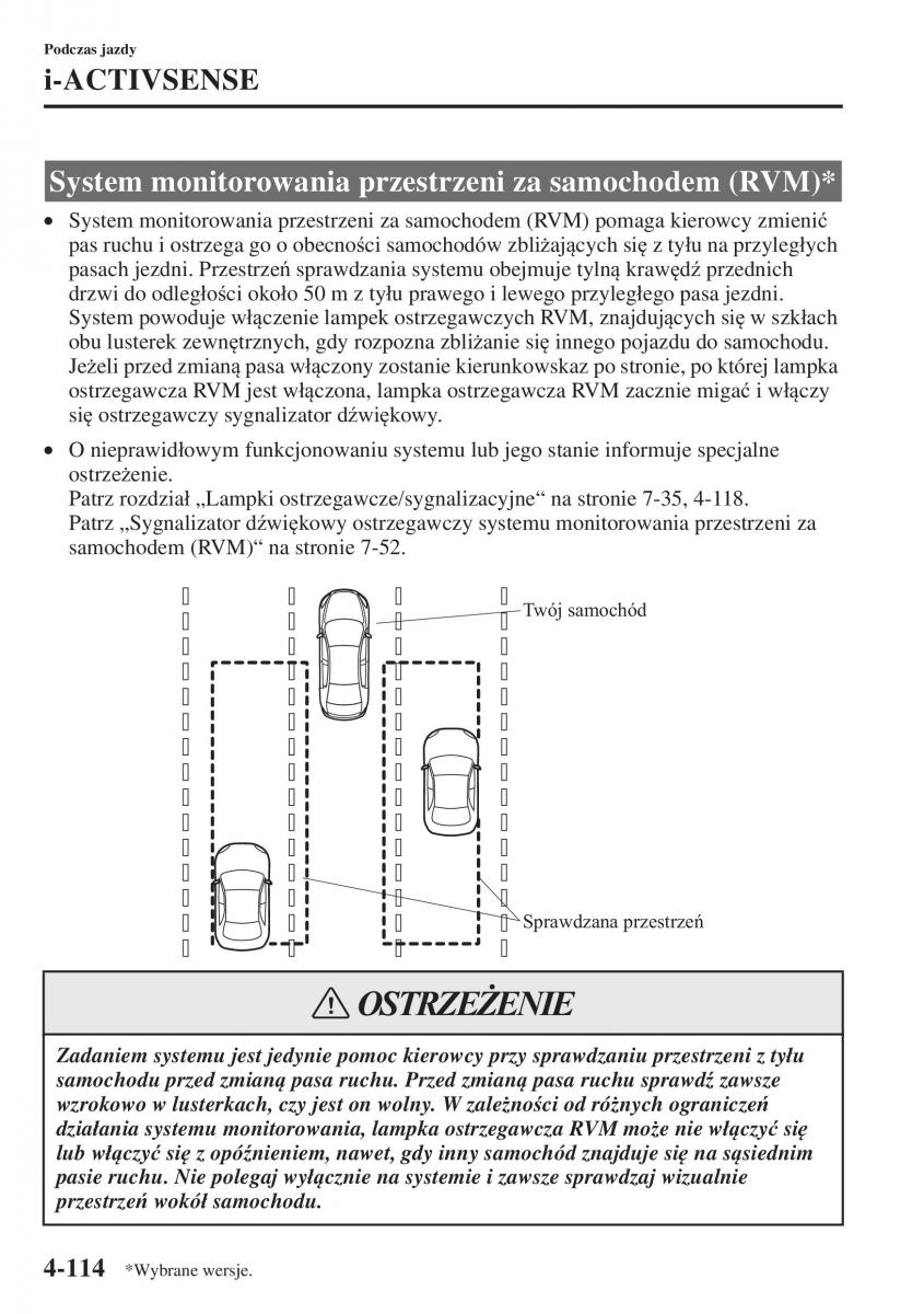 Mazda 3 III instrukcja obslugi / page 264