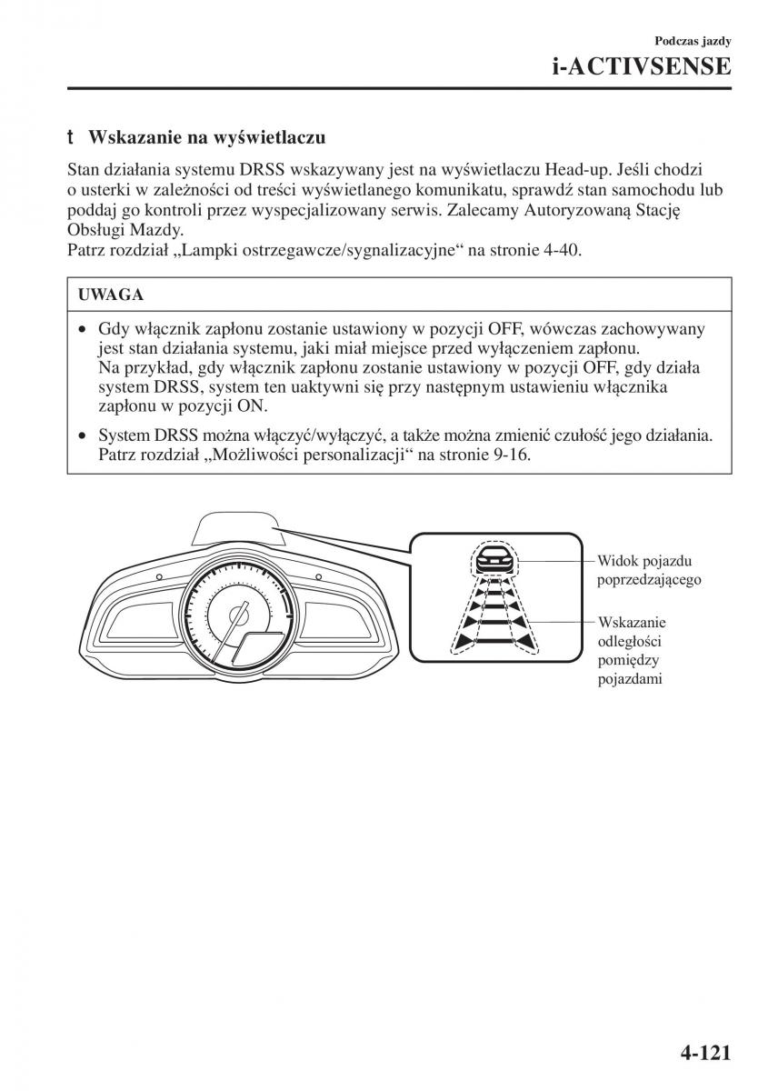 Mazda 3 III instrukcja obslugi / page 271