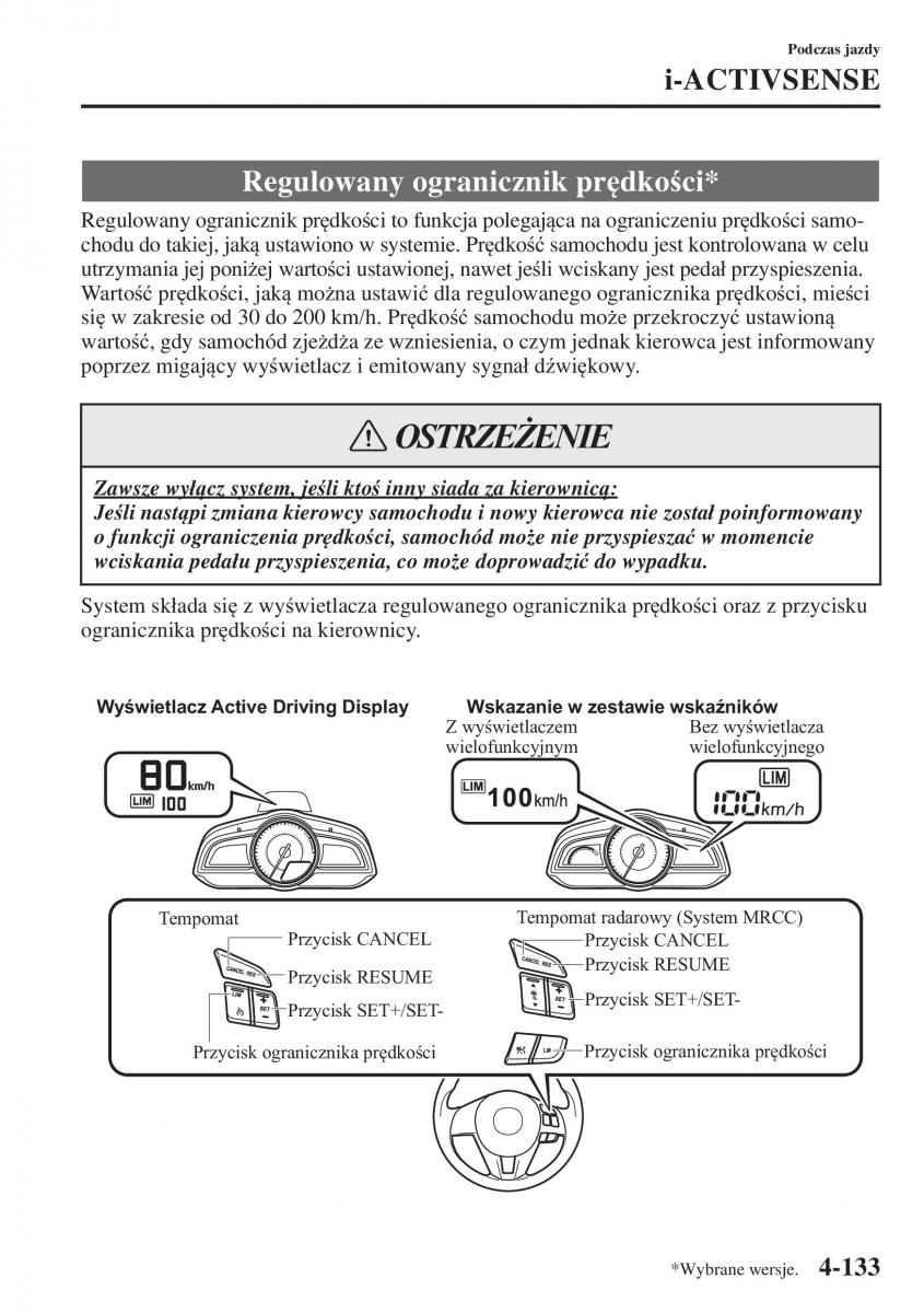 Mazda 3 III instrukcja obslugi / page 283