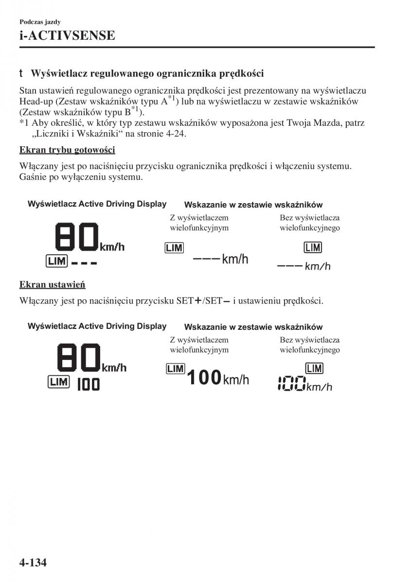 Mazda 3 III instrukcja obslugi / page 284