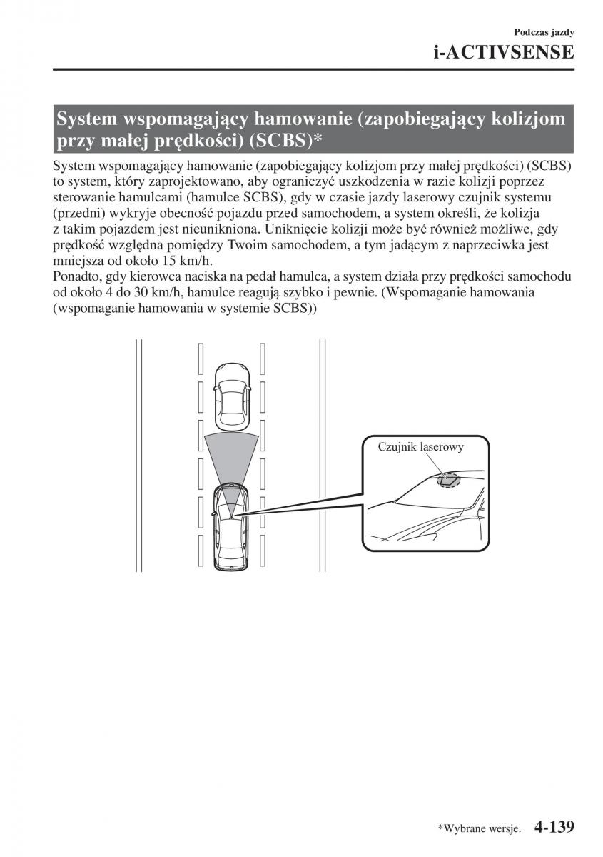 Mazda 3 III instrukcja obslugi / page 289