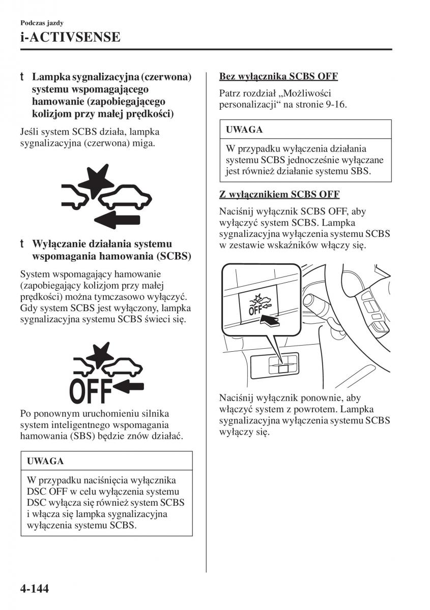 Mazda 3 III instrukcja obslugi / page 294