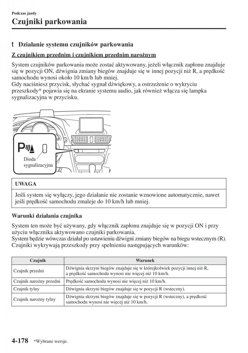 Mazda 3 III instrukcja obslugi / page 328