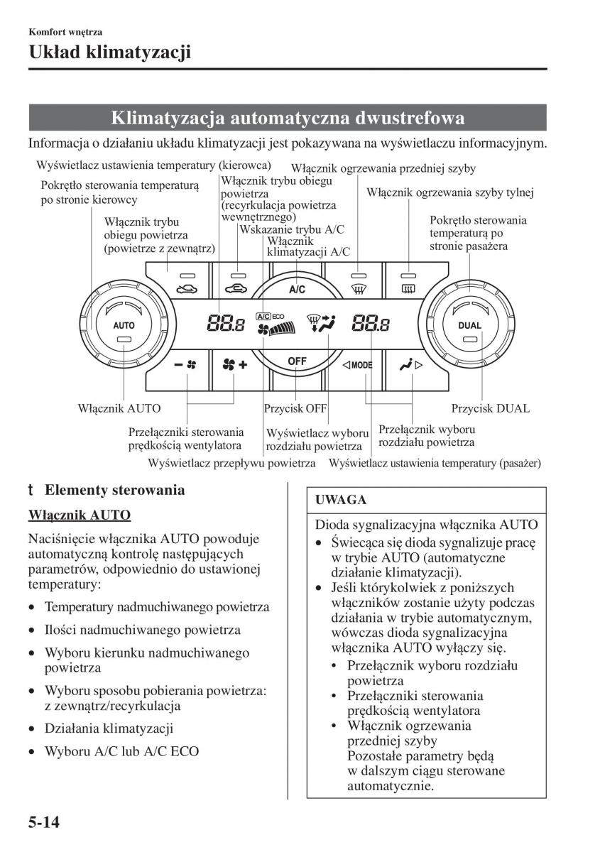 Mazda 3 III instrukcja obslugi / page 348