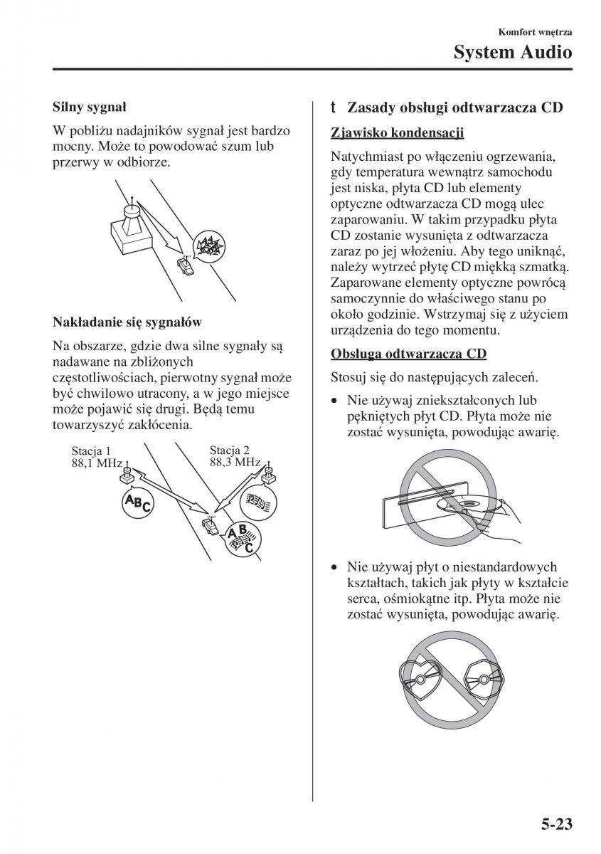 Mazda 3 III instrukcja obslugi / page 357