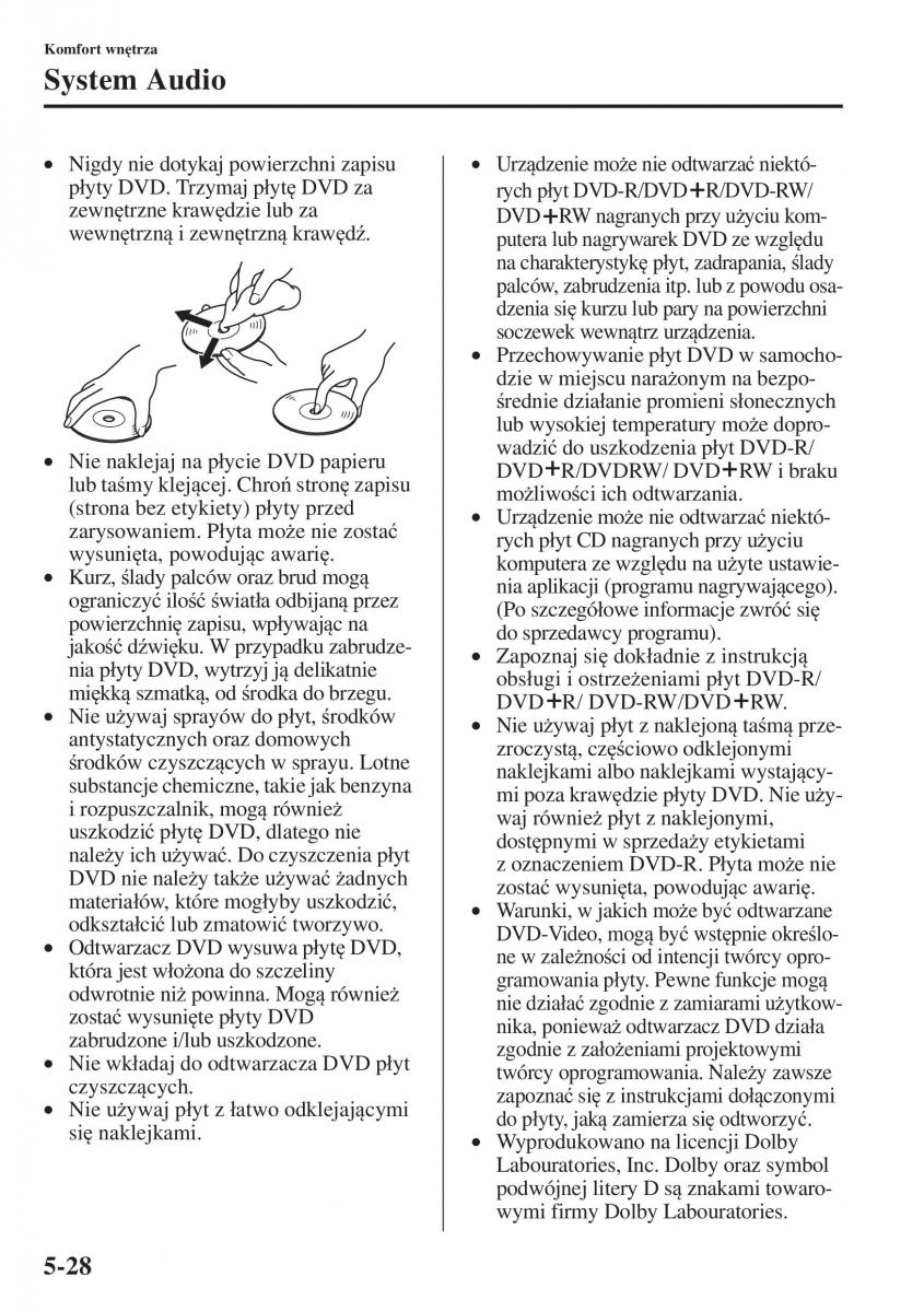 Mazda 3 III instrukcja obslugi / page 362