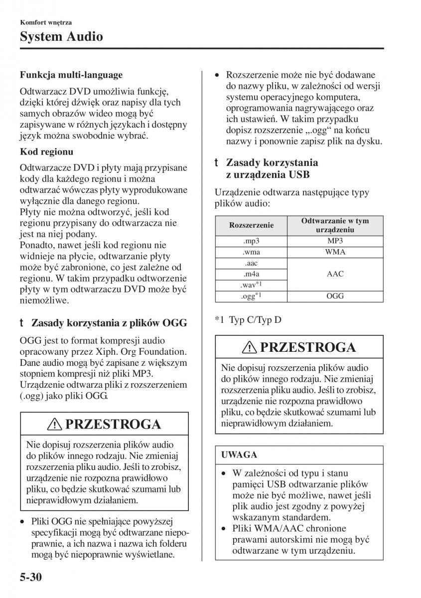 Mazda 3 III instrukcja obslugi / page 364