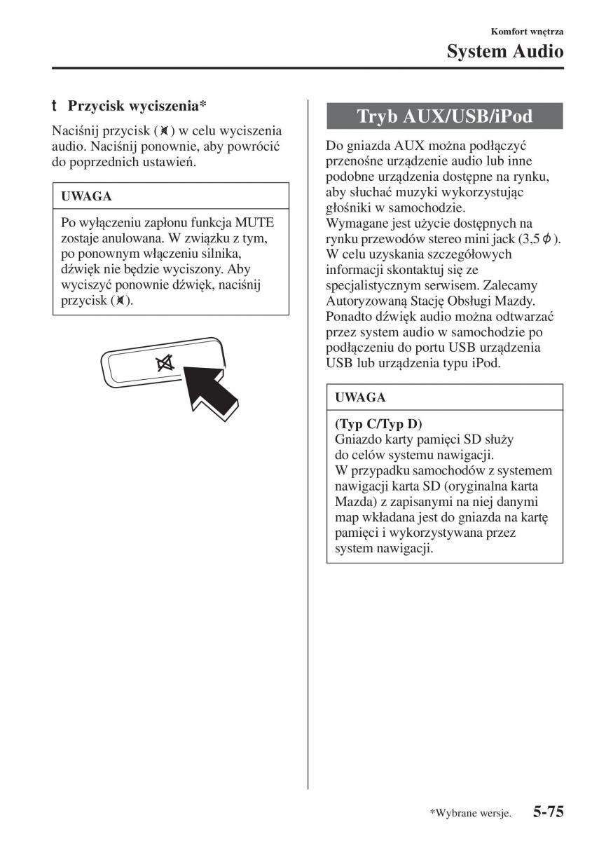 Mazda 3 III instrukcja obslugi / page 409