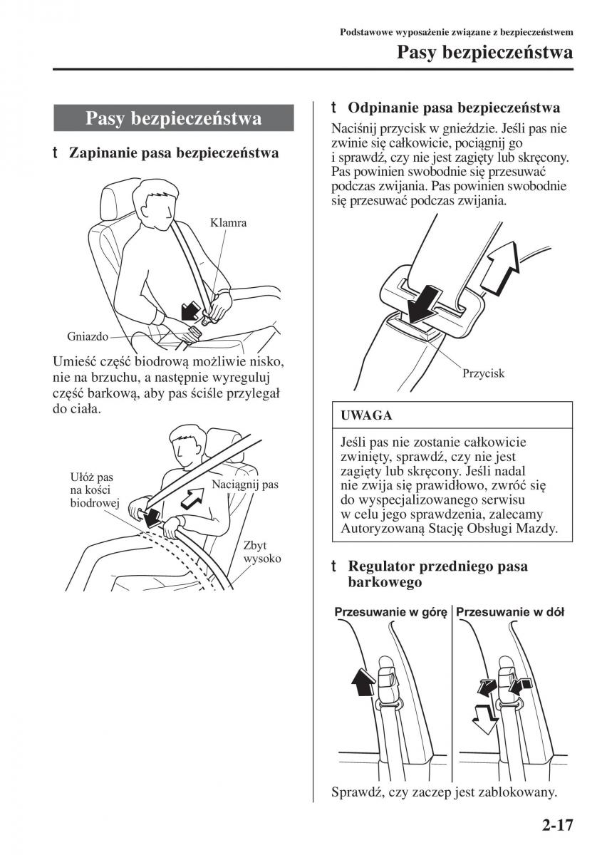 Mazda 3 III instrukcja obslugi / page 41