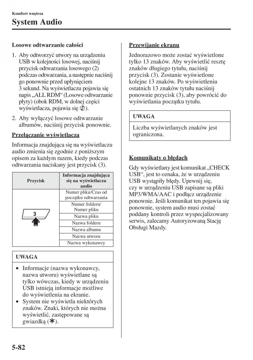 Mazda 3 III instrukcja obslugi / page 416