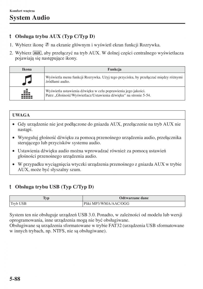 Mazda 3 III instrukcja obslugi / page 422