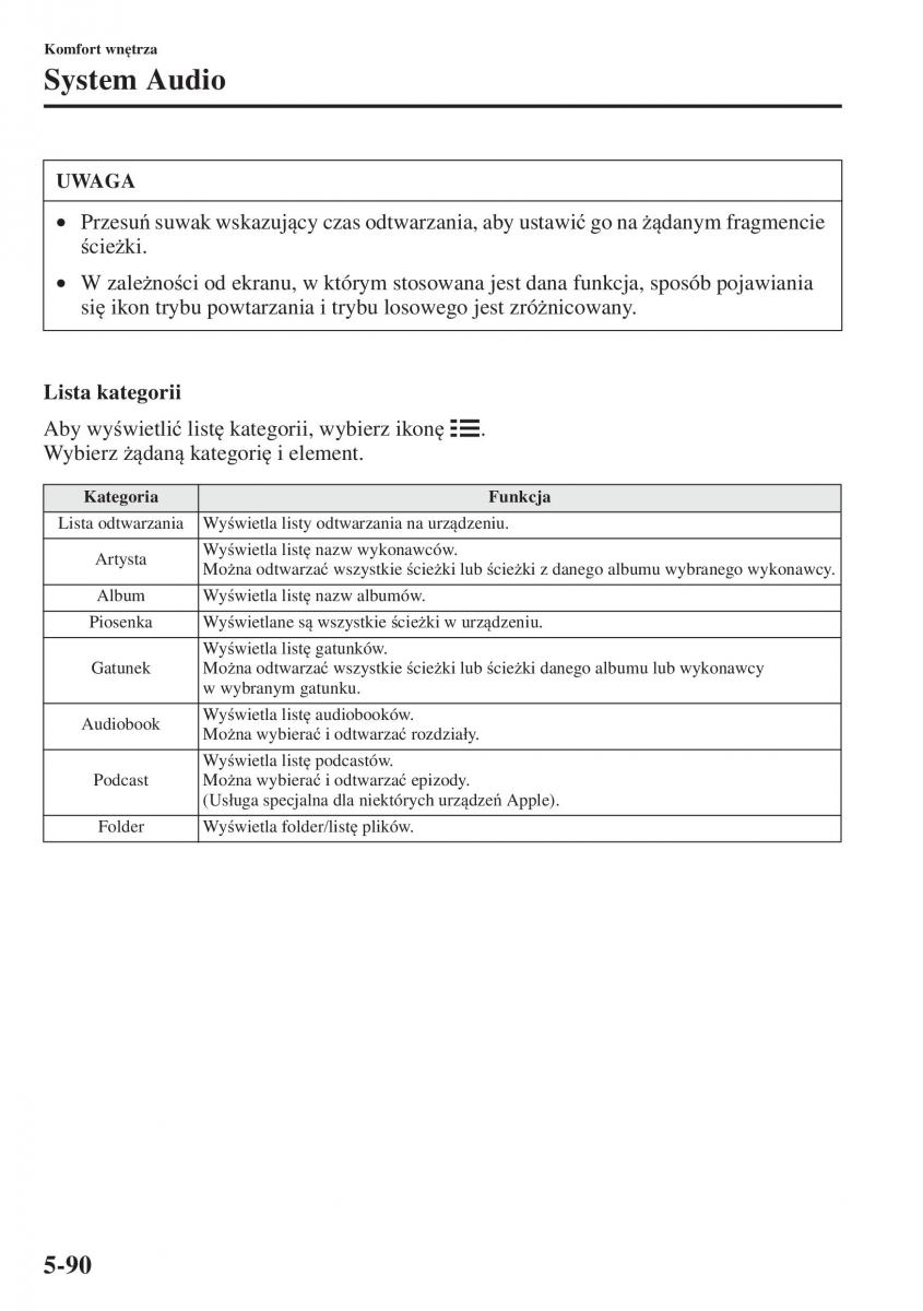 Mazda 3 III instrukcja obslugi / page 424