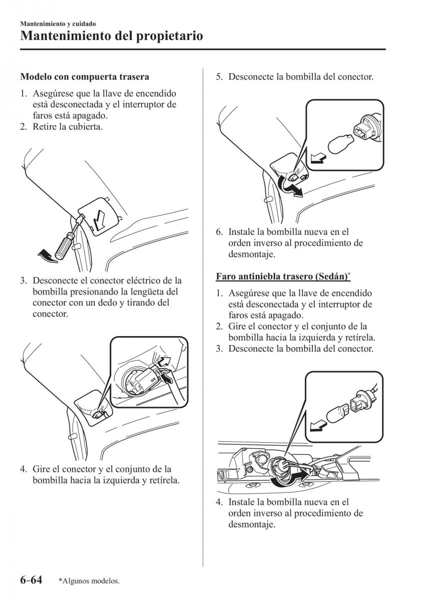 Mazda 3 III manual del propietario / page 594