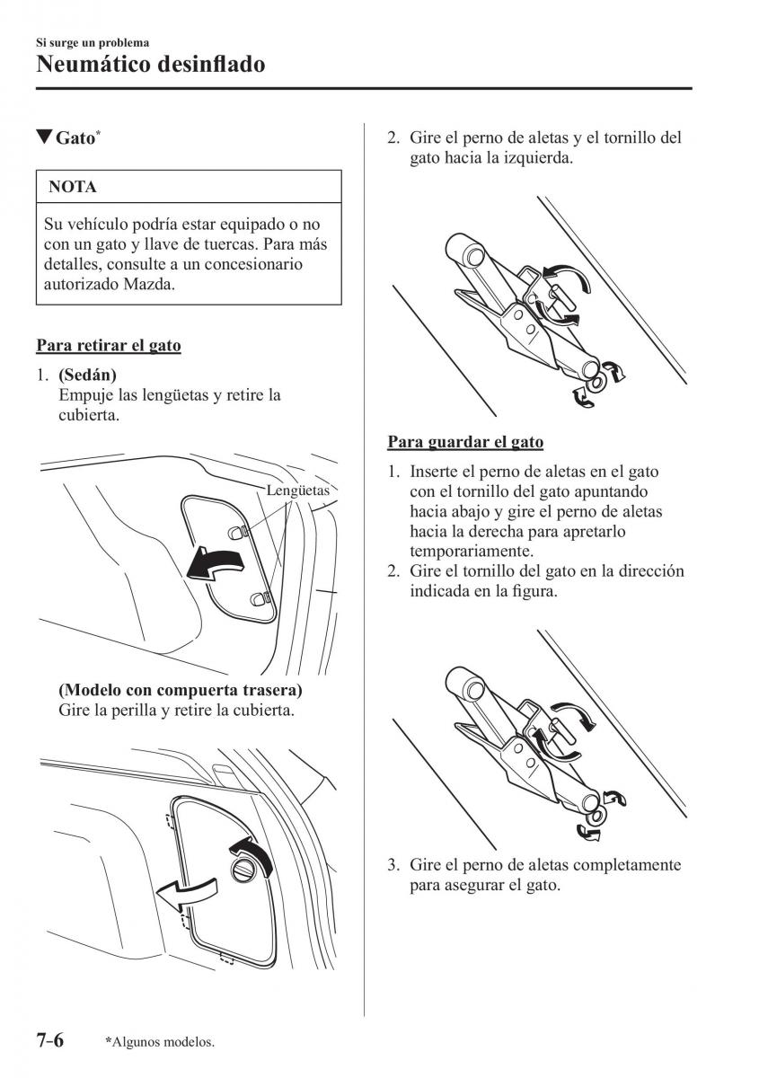 Mazda 3 III manual del propietario / page 620