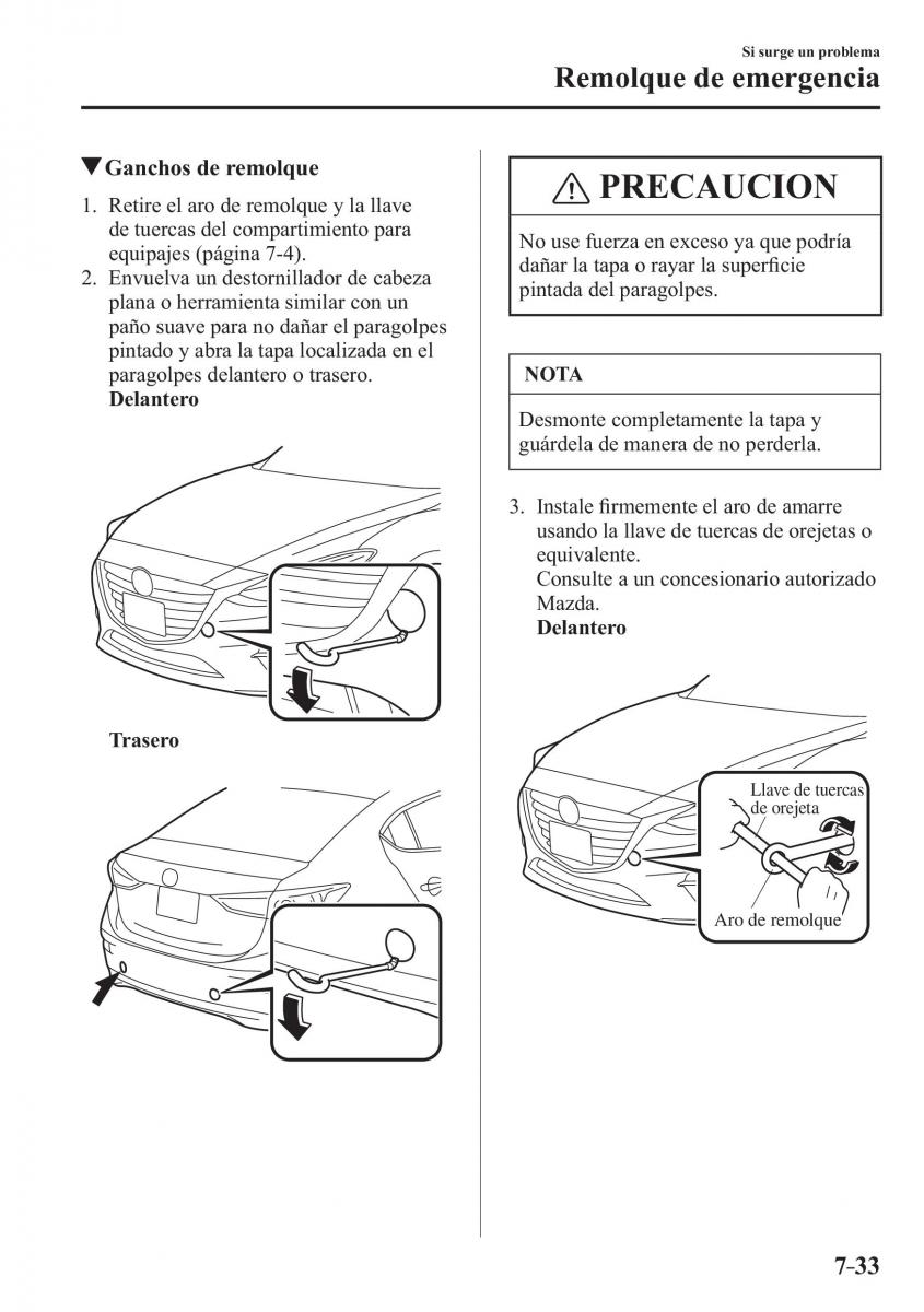 Mazda 3 III manual del propietario / page 647