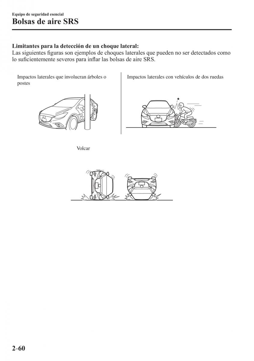 Mazda 3 III manual del propietario / page 84