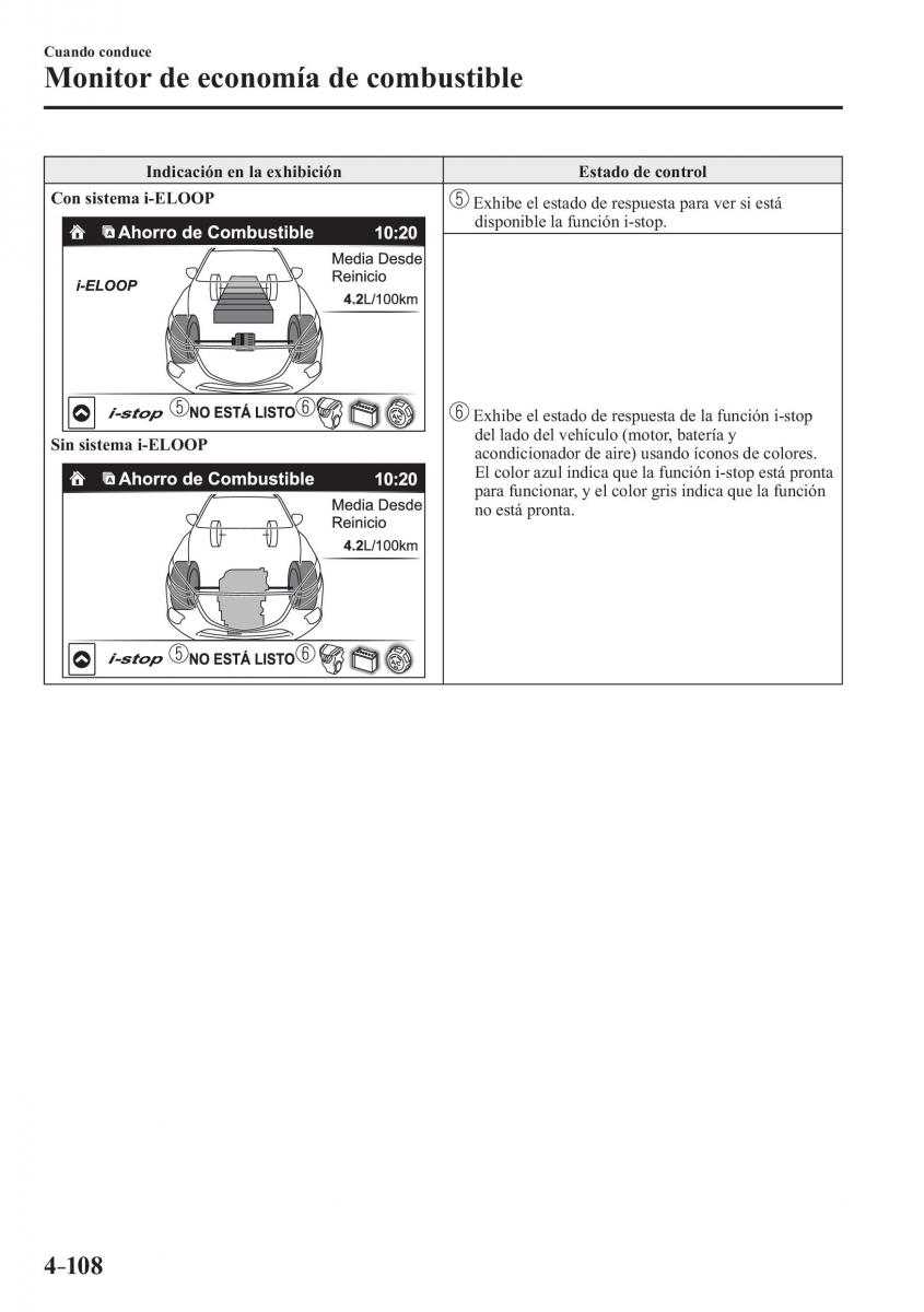 Mazda 3 III manual del propietario / page 268