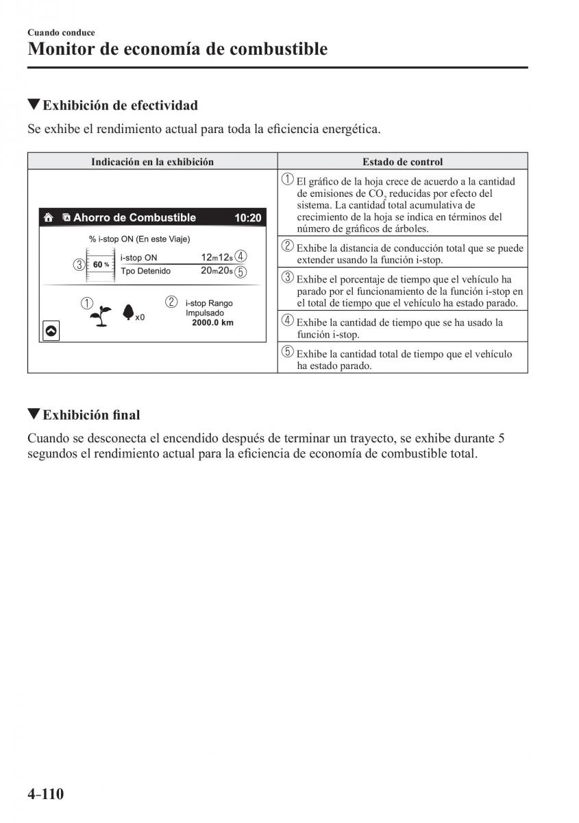 Mazda 3 III manual del propietario / page 270