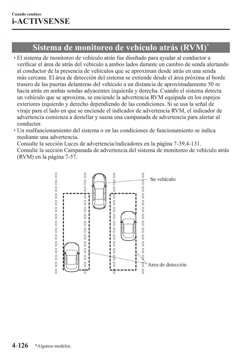 Mazda 3 III manual del propietario / page 286