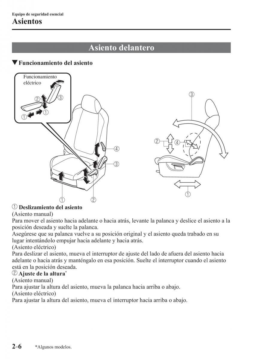 Mazda 3 III manual del propietario / page 30