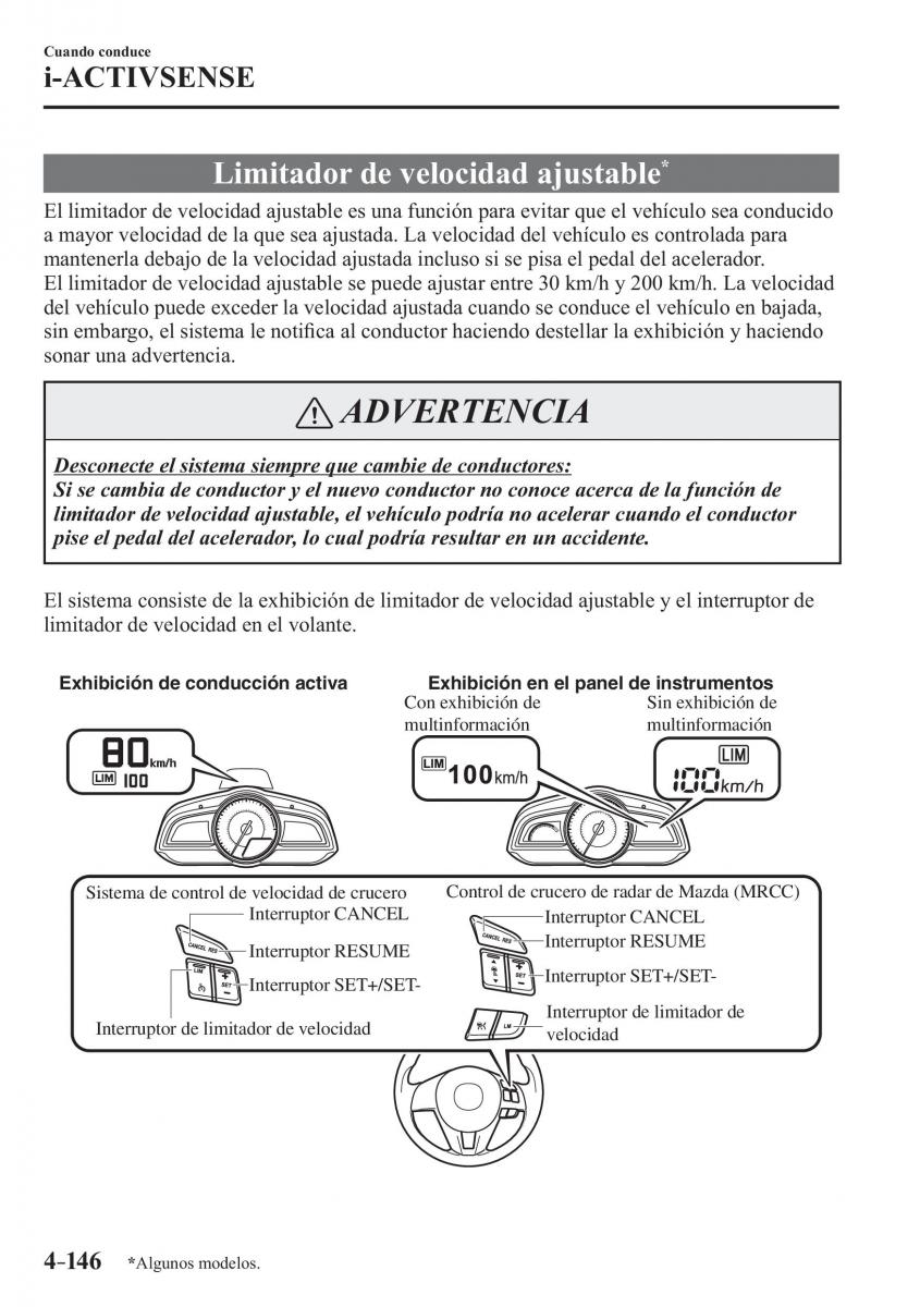 Mazda 3 III manual del propietario / page 306