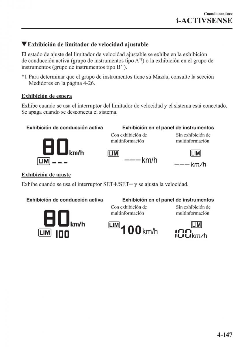 Mazda 3 III manual del propietario / page 307