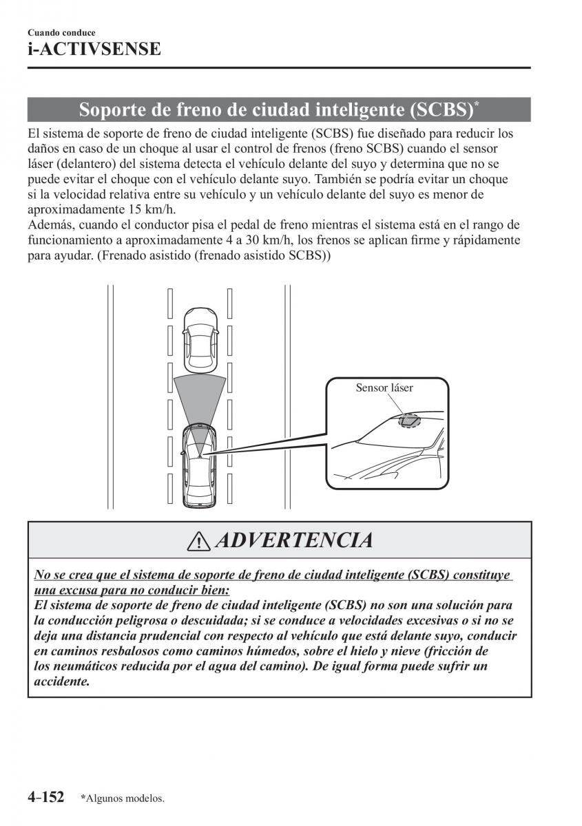 Mazda 3 III manual del propietario / page 312