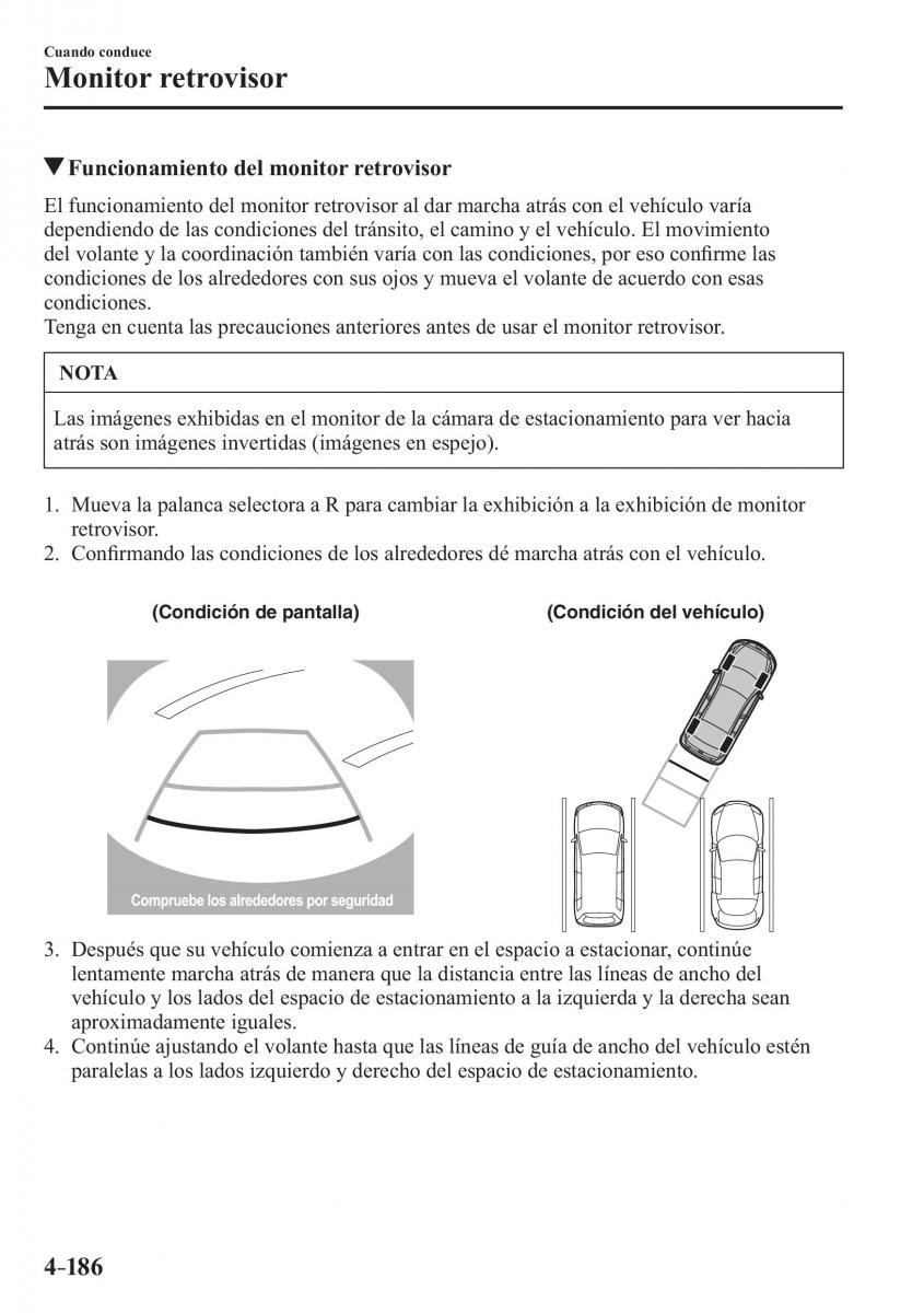 Mazda 3 III manual del propietario / page 346