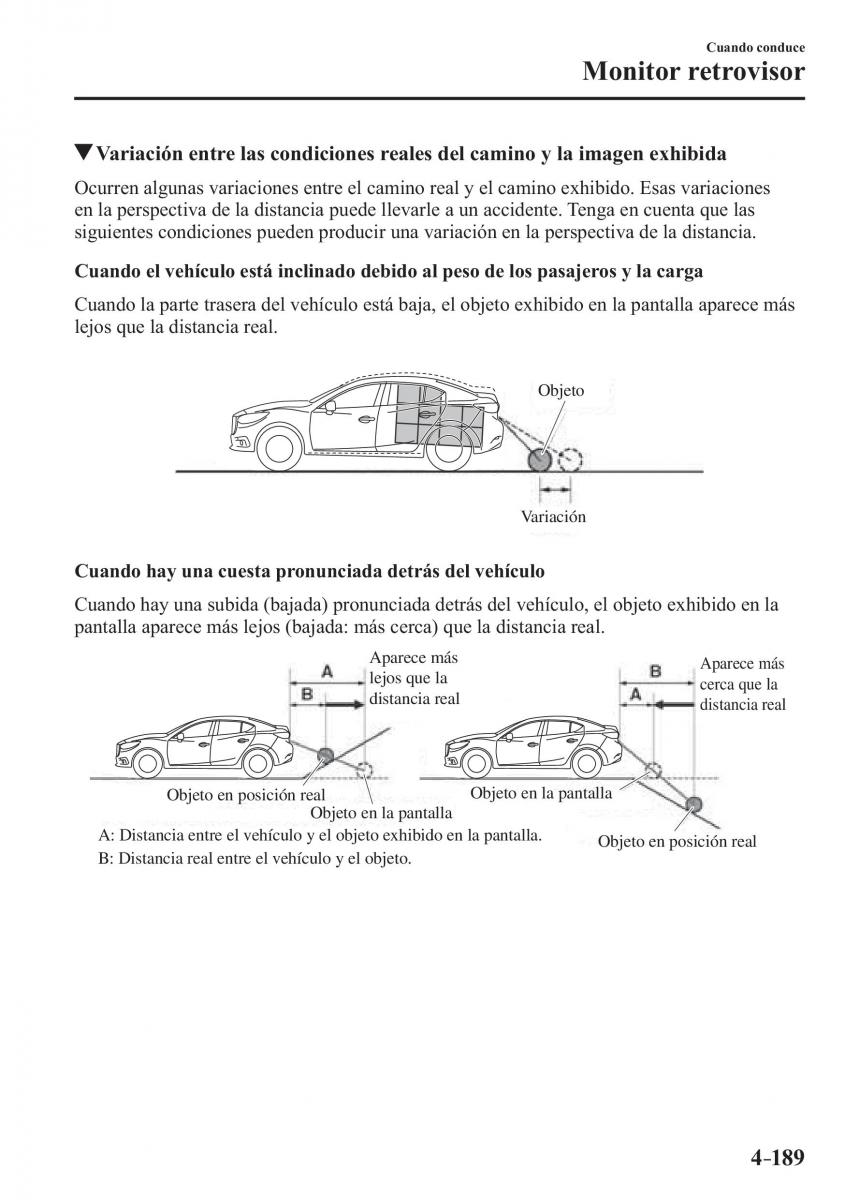 Mazda 3 III manual del propietario / page 349