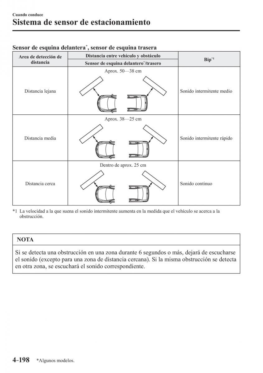 Mazda 3 III manual del propietario / page 358