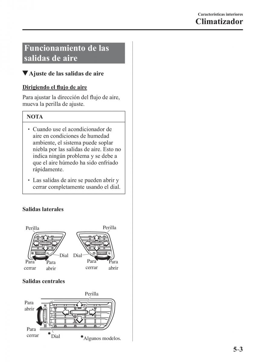 Mazda 3 III manual del propietario / page 363