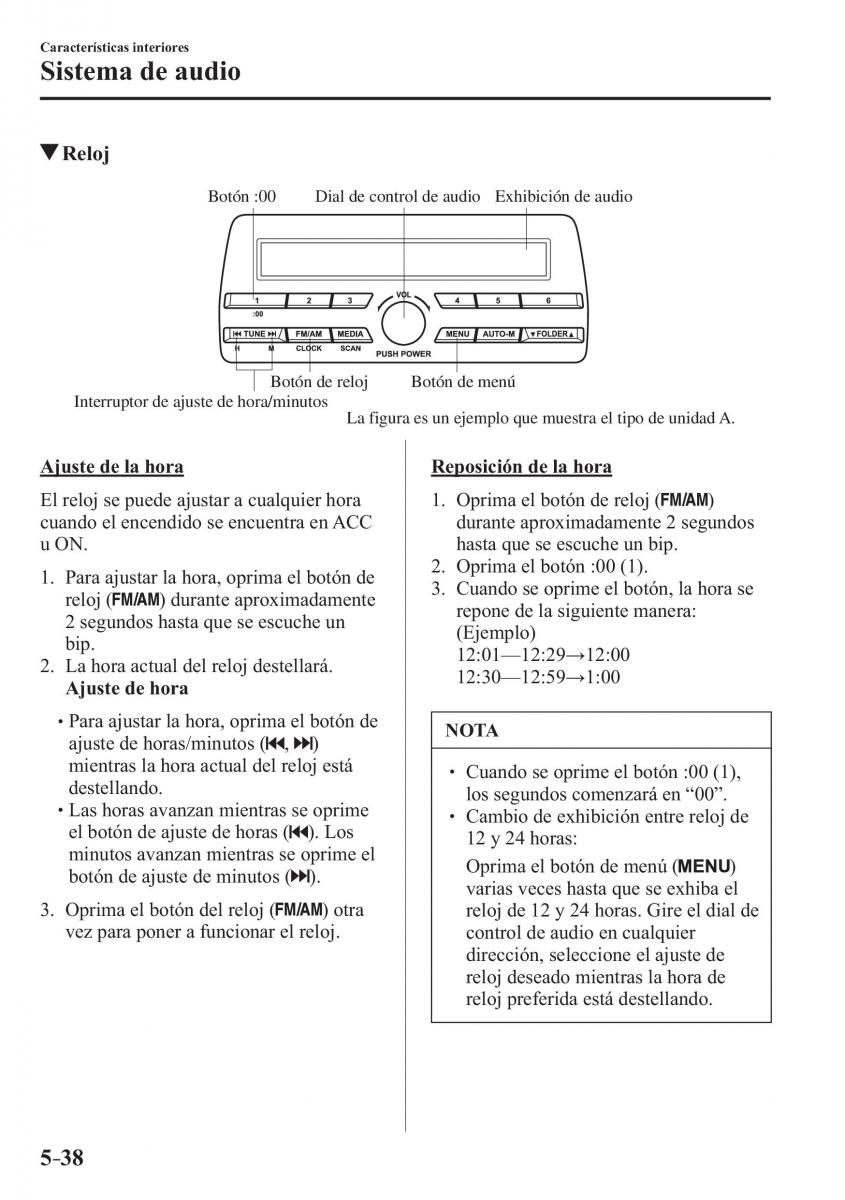 Mazda 3 III manual del propietario / page 398